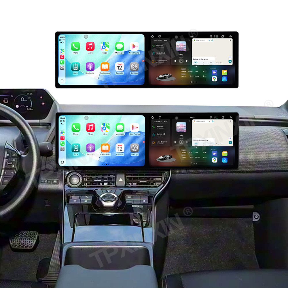 Phone Accessories Video - อุปกรณ์เสริมในรถยนต์วิทยุสำหรับโตโยต้า BZ4X 2022 Android Auto GPS