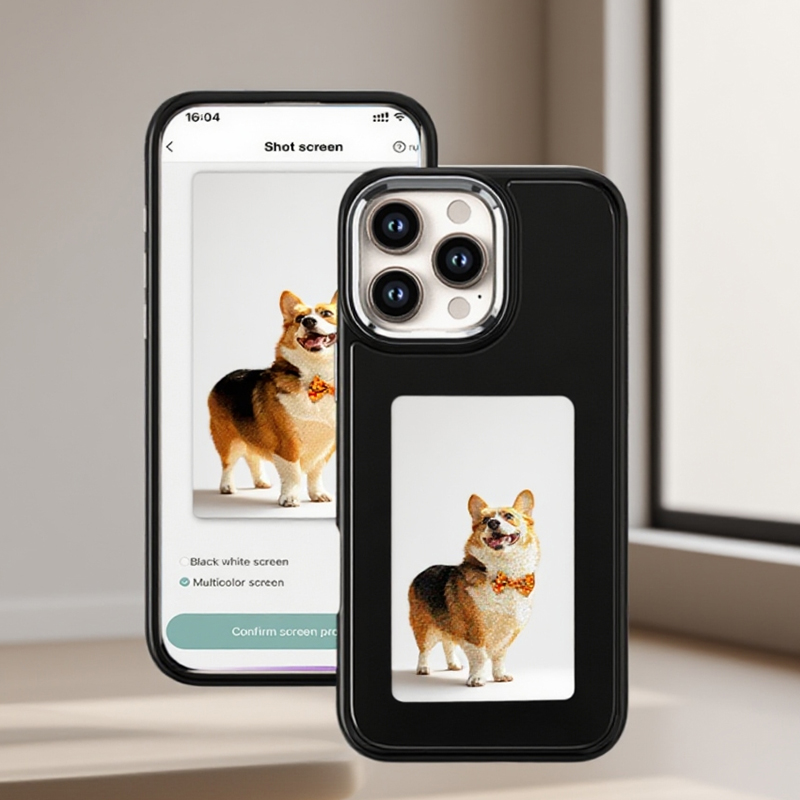 Phone Accessories And Cases - เคสโทรศัพท์ DIY หน้าจอ E-Ink พร้อม NFC