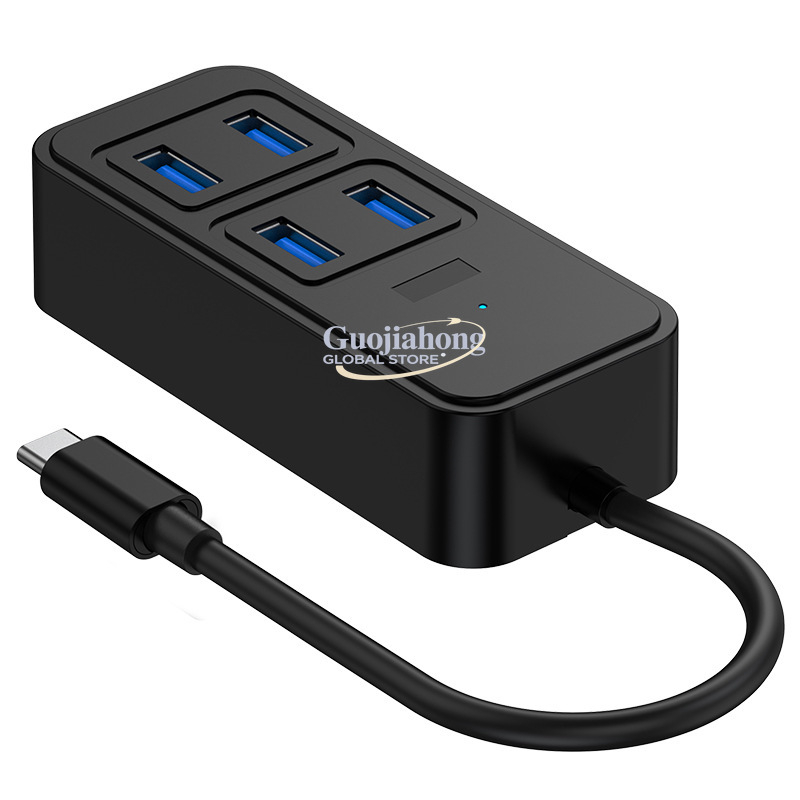 Usb C Hub - ฮับ USB3.0 แบบข้ามพรมแดน, อุปกรณ์เชื่อมต่อ USB, TYPE-C