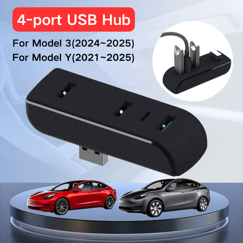 Usb C Hub - อุปกรณ์ขยายพอร์ต USB 4 ช่อง พร้อมที่ชาร์จและซิงค์ข้อมูล สำหรับ