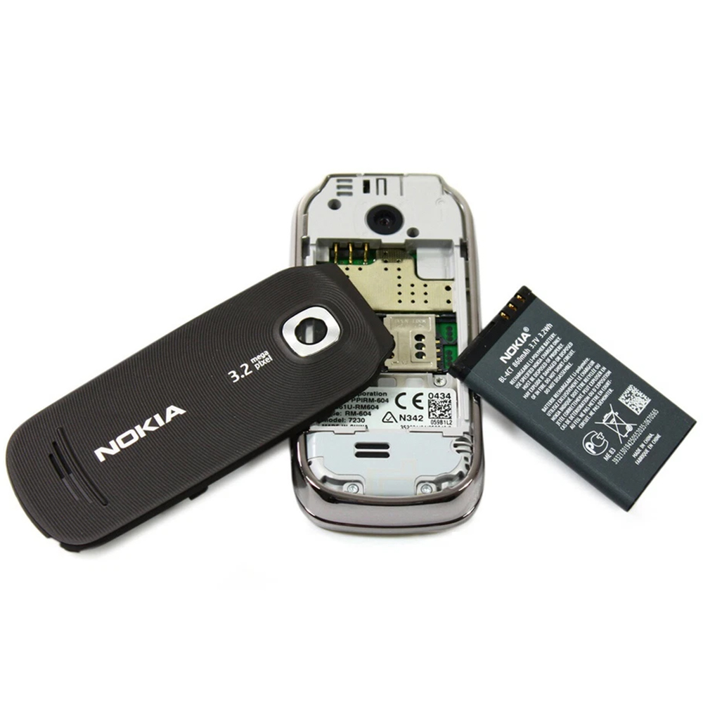 โนเกีย 7230 3G โทรศัพท์แบบสไลด - Sim Card Tool บทวิจารณ์และราคา