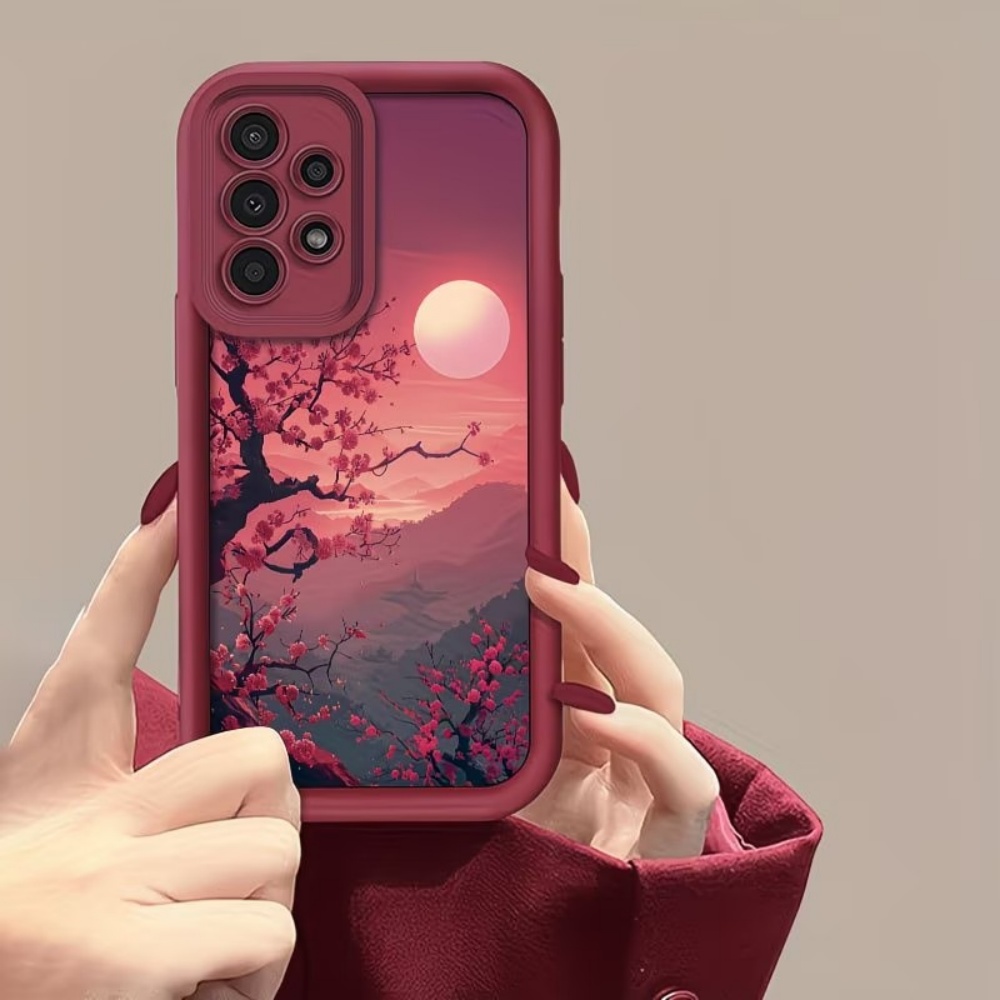 ซันเซ็ท เมาน์เทน พีค แอนตี้-ฟอ - Phone Accessories Red บทวิจารณ์และราคา