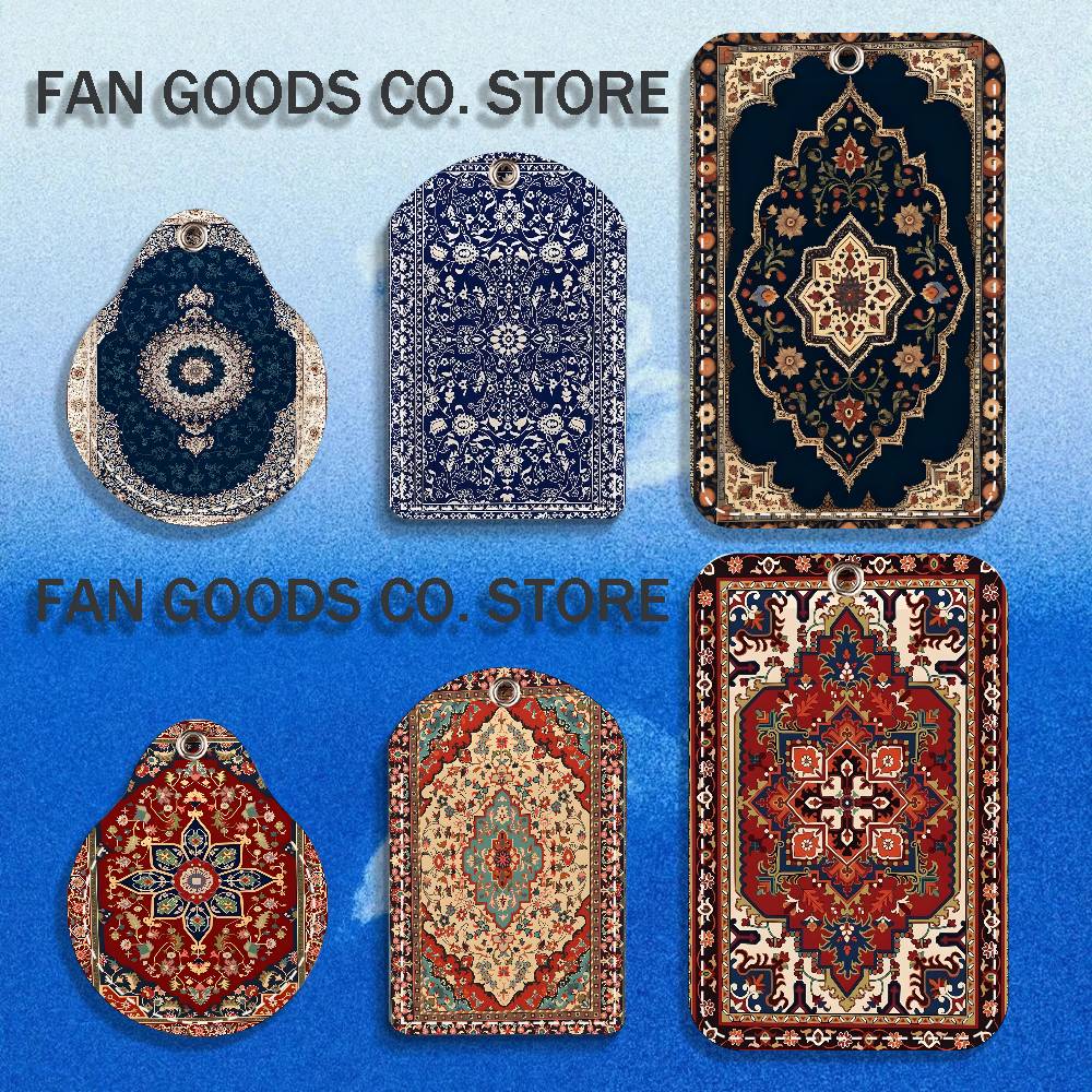 พวงกุญแจหนัง PU ลายพรมเปอร์เซี - Airtag Holder Case บทวิจารณ์และราคา