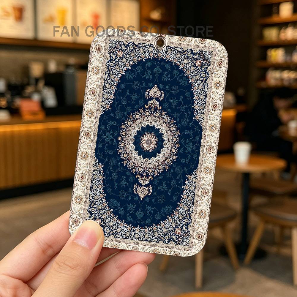พวงกุญแจหนัง PU ลายพรมเปอร์เซี - Airtag Holder Case บทวิจารณ์และราคา