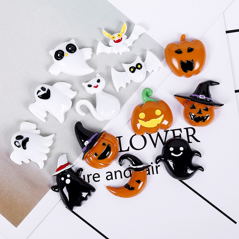 10PcsฮาโลวีนMiniatureฟักทองGho - Phone Accessories Europe บทวิจารณ์และราคา
