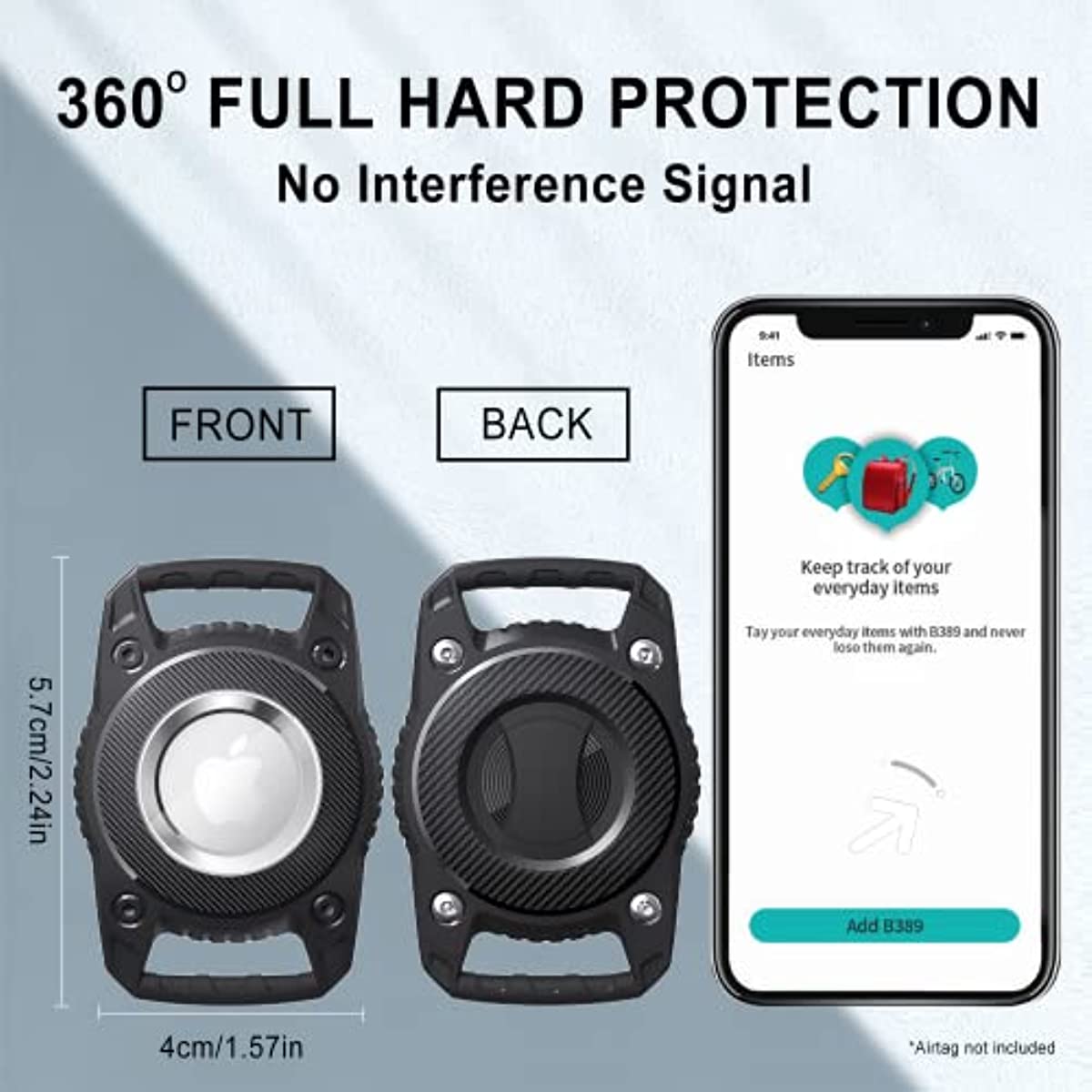 Horder สำหรับกระเป๋าใส่ของ air - Airtag Holder Case บทวิจารณ์และราคา