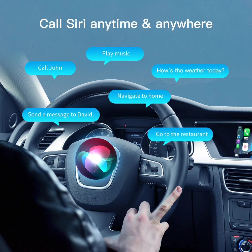 AUTOABC ใหม่ Wireless CarPlay  - Phone Accessories Video บทวิจารณ์และราคา