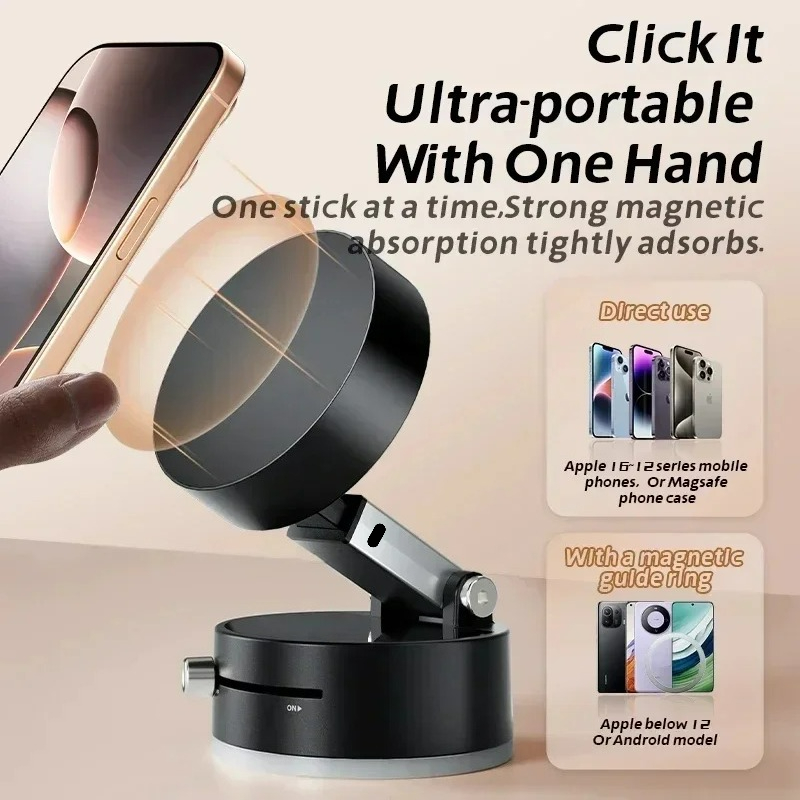 ที่วางสูญญากาศแม่เหล็กประสิทธิ - Quirky Phone Accessories บทวิจารณ์และราคา