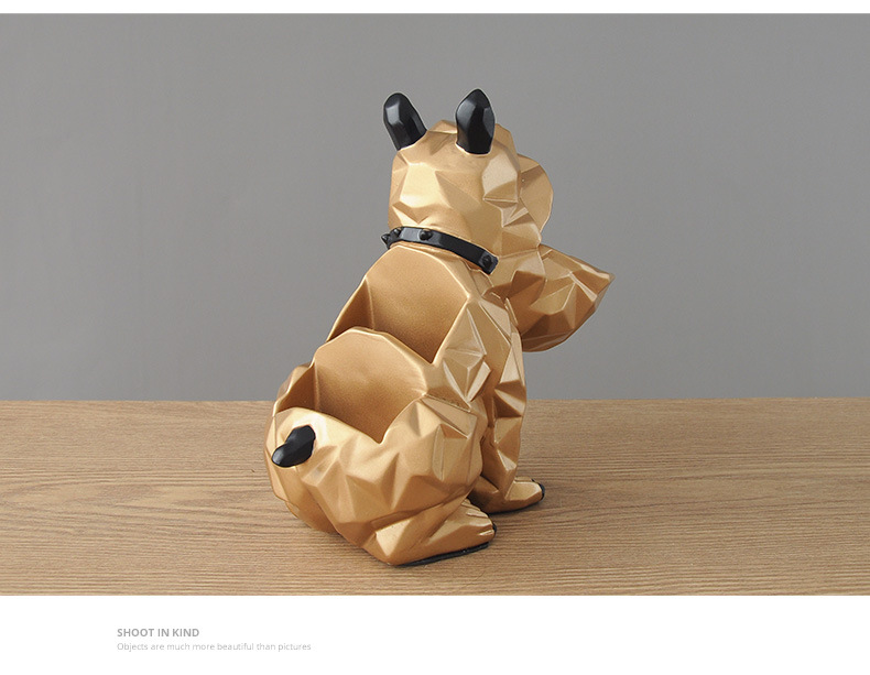 Creative Geometric Bulldog เรซ - Phone Accessories Europe บทวิจารณ์และราคา