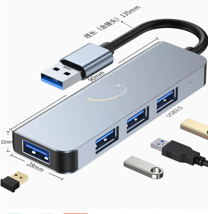 ฮับ USB-C 4 พอร์ตขายดี ฮับแล็ป - Usb C Hub บทวิจารณ์และราคา