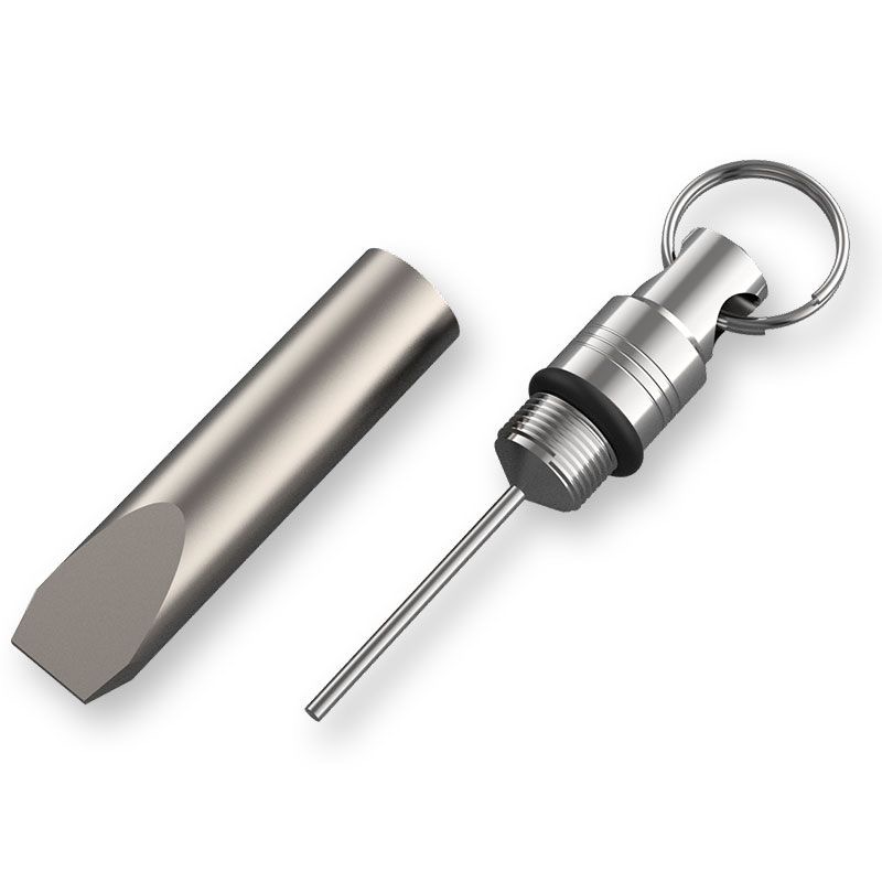 ไทเทเนียมขนาดเล็ก Crowbar จี้  - Sim Card Tool บทวิจารณ์และราคา