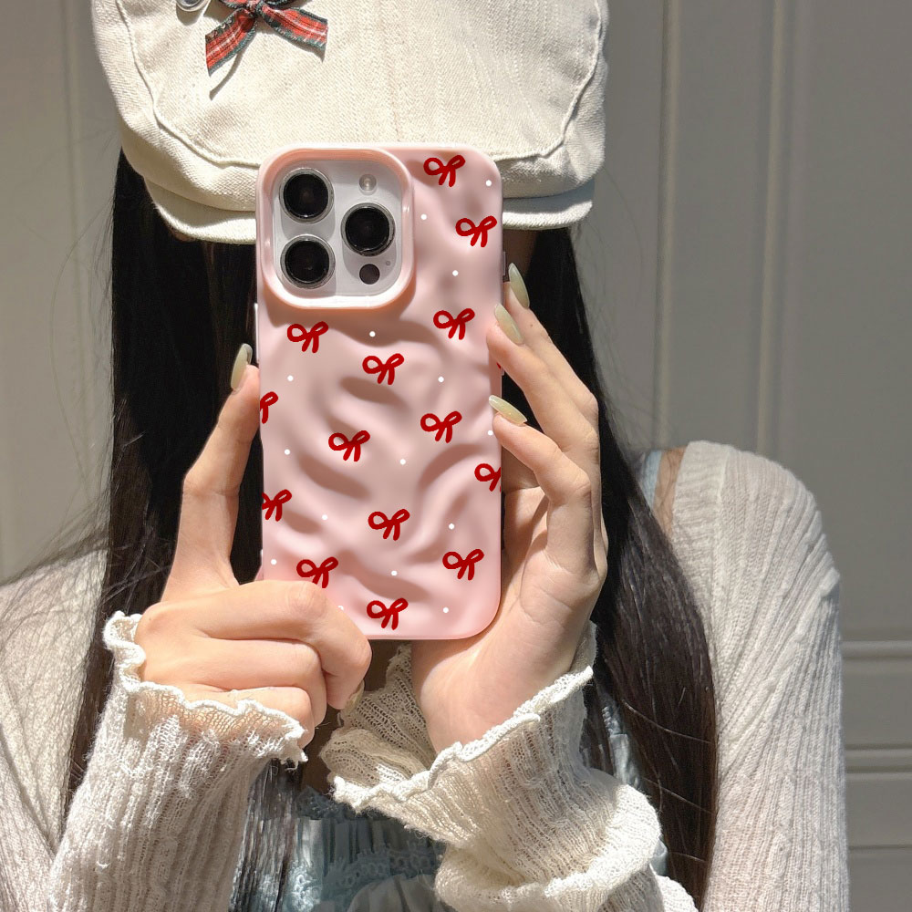 เคสโทรศัพท์ลายหัวใจแดงคลื่นน้ำ - Phone Accessories Red บทวิจารณ์และราคา