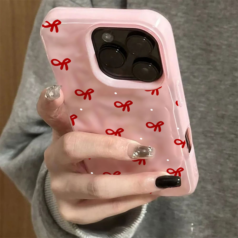 เคสโทรศัพท์ลายหัวใจแดงคลื่นน้ำ - Phone Accessories Red บทวิจารณ์และราคา