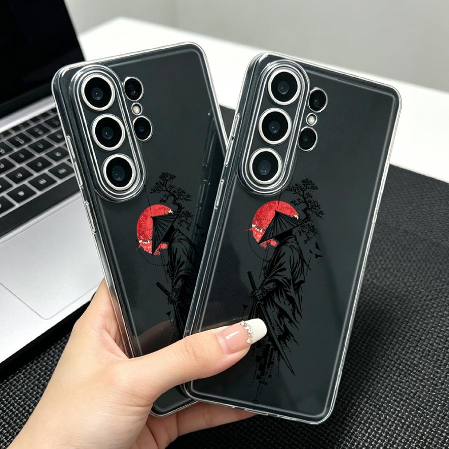 เคสลายซามูไรพระอาทิตย์สีแดงสำห - Phone Accessories Red บทวิจารณ์และราคา