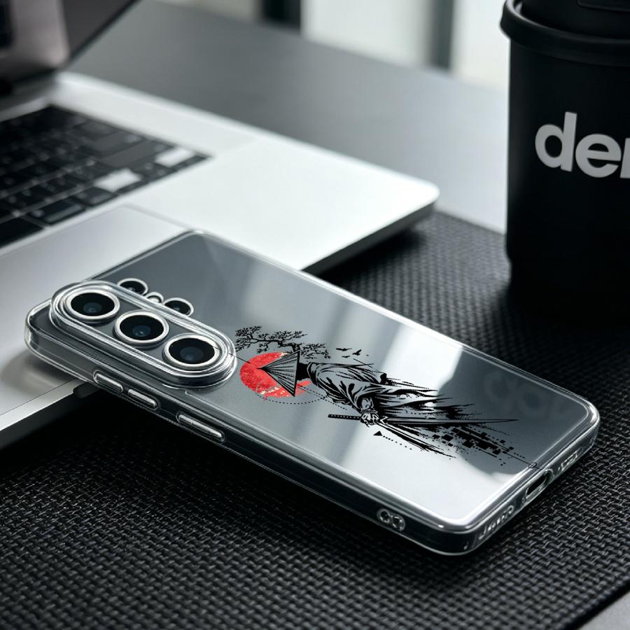 เคสลายซามูไรพระอาทิตย์สีแดงสำห - Phone Accessories Red บทวิจารณ์และราคา