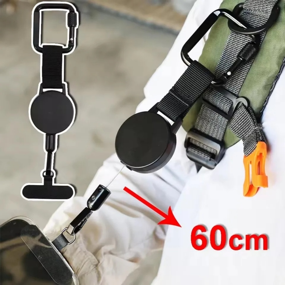 สายคล้องโทรศัพท์แบบยืดหดได้ป้อ - Lanyard Phone Strap บทวิจารณ์และราคา