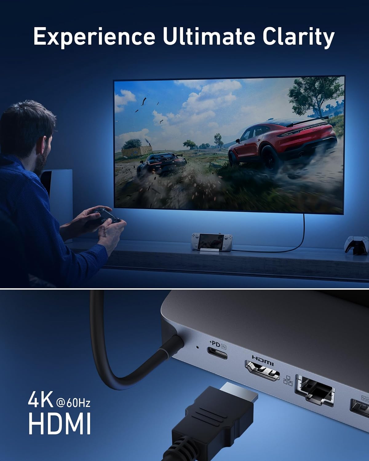 สถานีชาร์จ Anker สำหรับ Steam  - Usb C Hub บทวิจารณ์และราคา