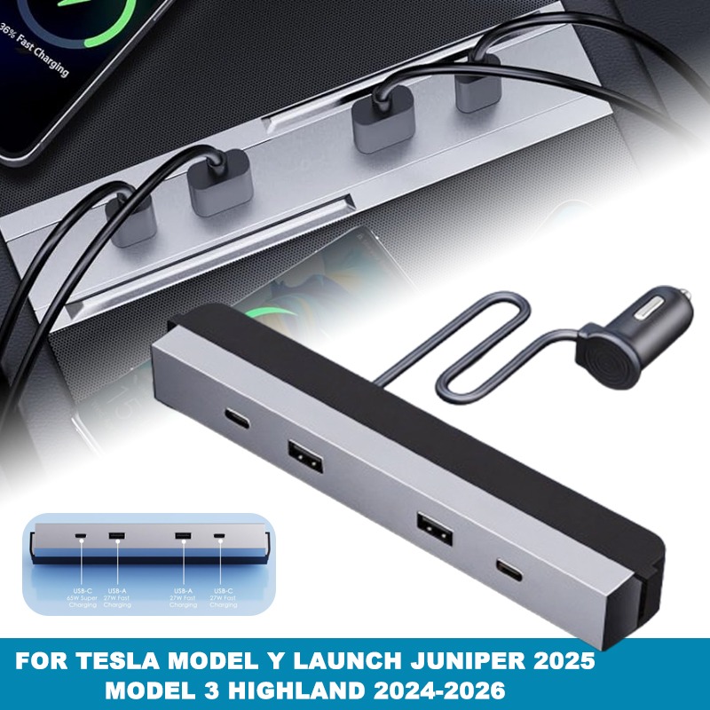 อะแดปเตอร์คอนโซลกลางรถยนต์ มัล - Usb C Hub บทวิจารณ์และราคา