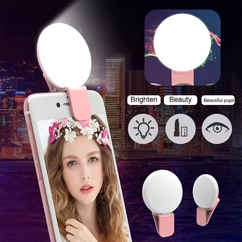 ไฟ LED พกพา ไฟเซลฟี่ขนาดเล็กสำ - Phone Accessories Video บทวิจารณ์และราคา