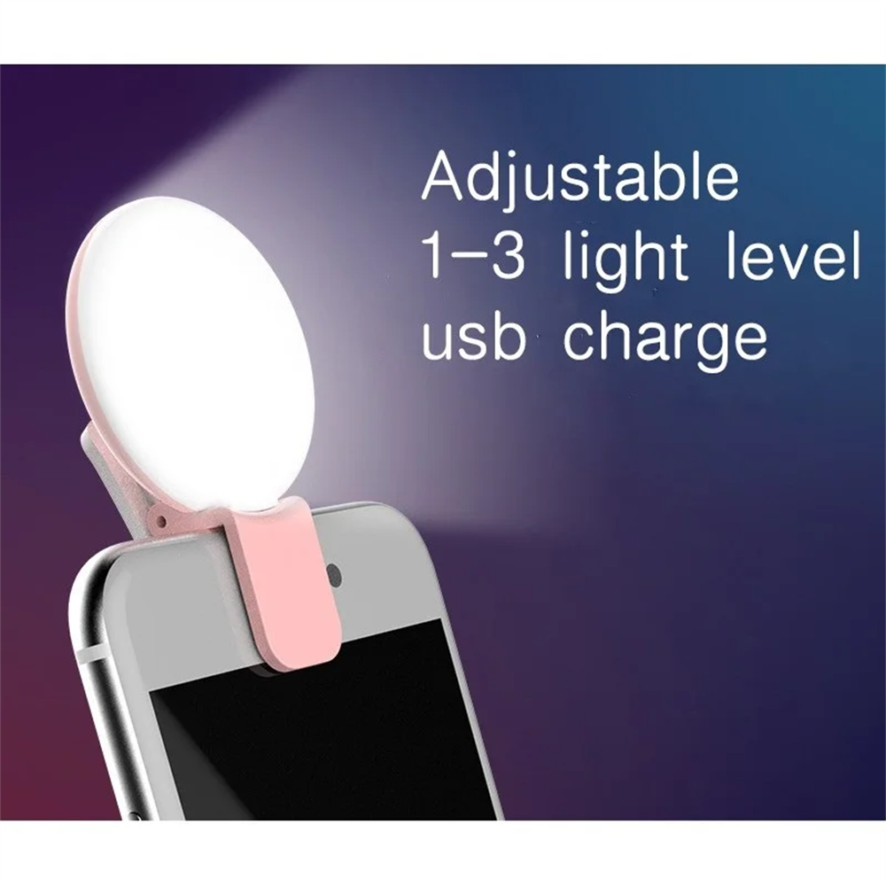 ไฟ LED พกพา ไฟเซลฟี่ขนาดเล็กสำ - Phone Accessories Video บทวิจารณ์และราคา
