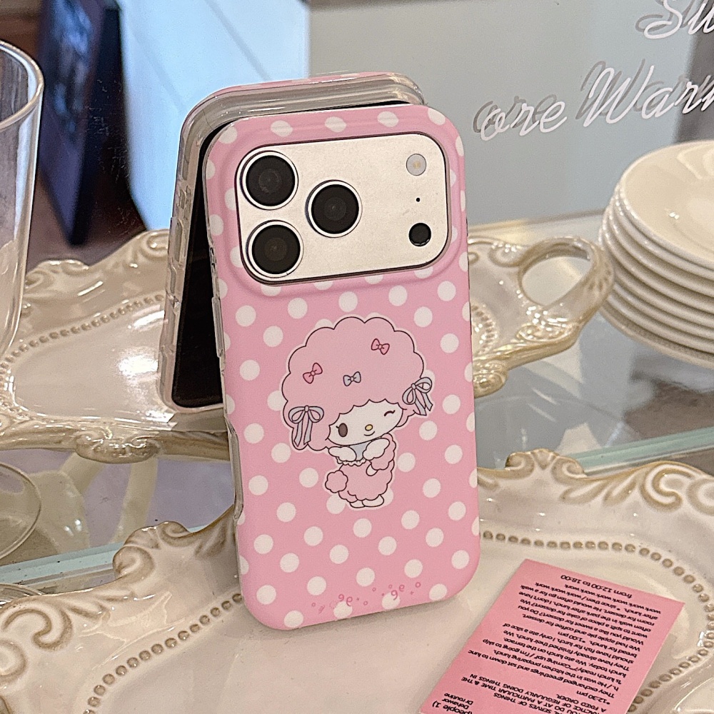 เคสโทรศัพท์ลายจุดสีชมพูด้าน ด้ - Quirky Phone Accessories บทวิจารณ์และราคา