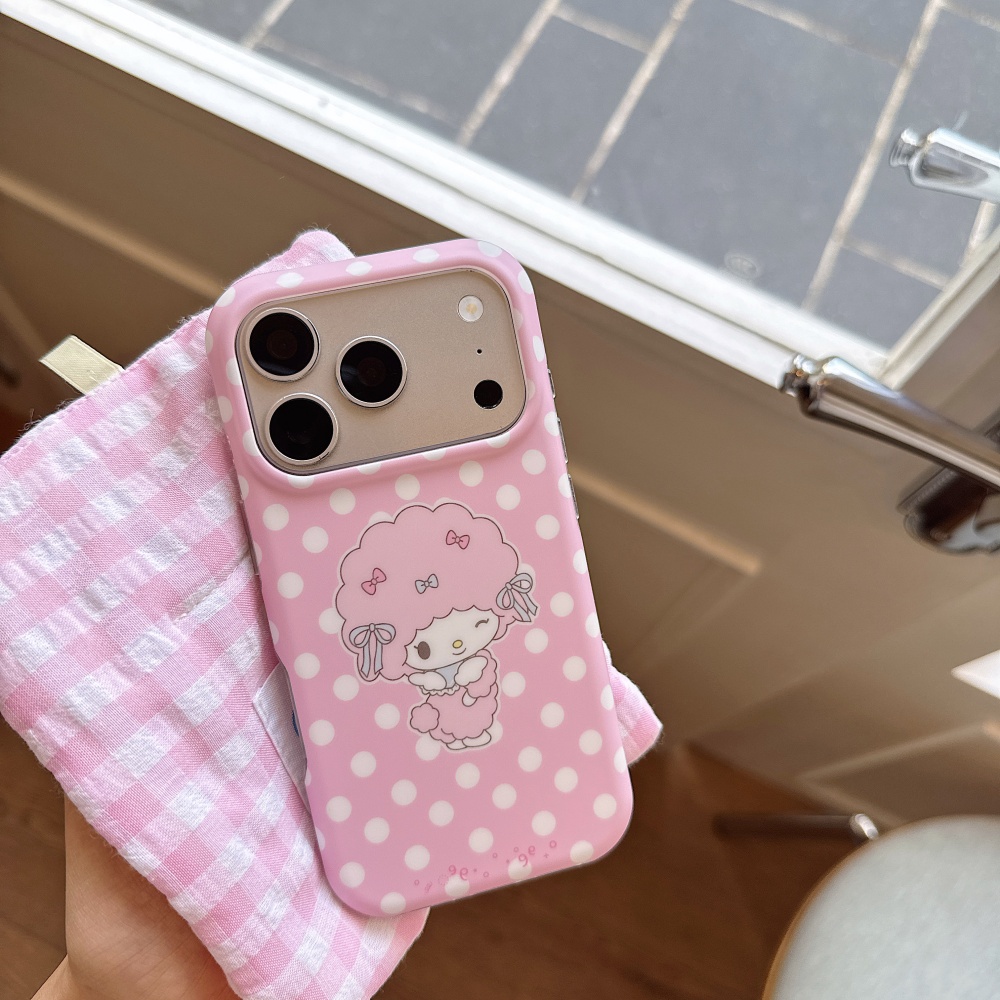 เคสโทรศัพท์ลายจุดสีชมพูด้าน ด้ - Quirky Phone Accessories บทวิจารณ์และราคา