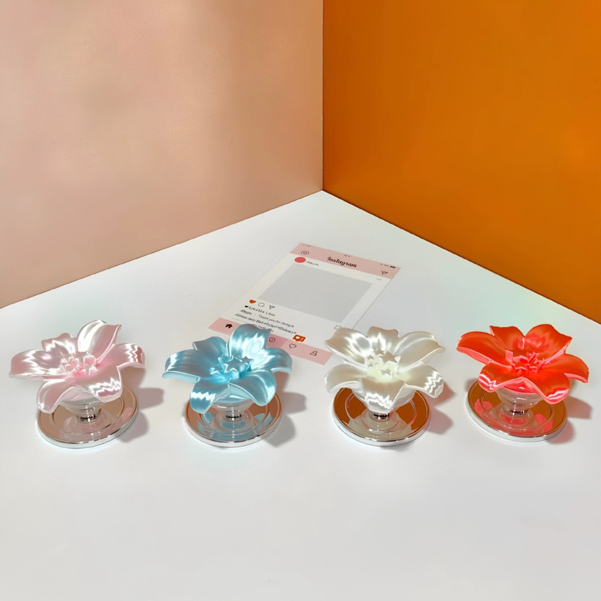 ที่ยึดโทรศัพท์แม่เหล็กแบบมีดอก - Phone Accessories And Cases บทวิจารณ์และราคา