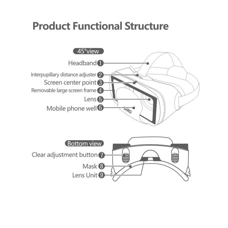 แว่นตา VRG Pro สำหรับเล่นเกมเส - Phone Accessories Video บทวิจารณ์และราคา