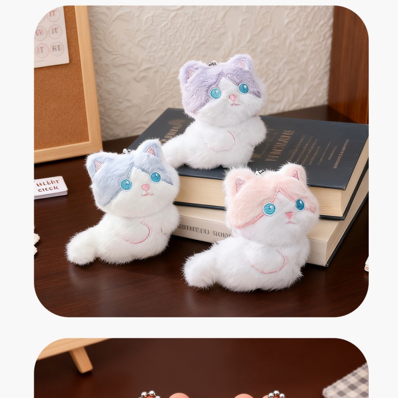   พวงกุญแจตุ๊กตาแมวคาลิโก้สุดน - Phone Accessories In China บทวิจารณ์และราคา