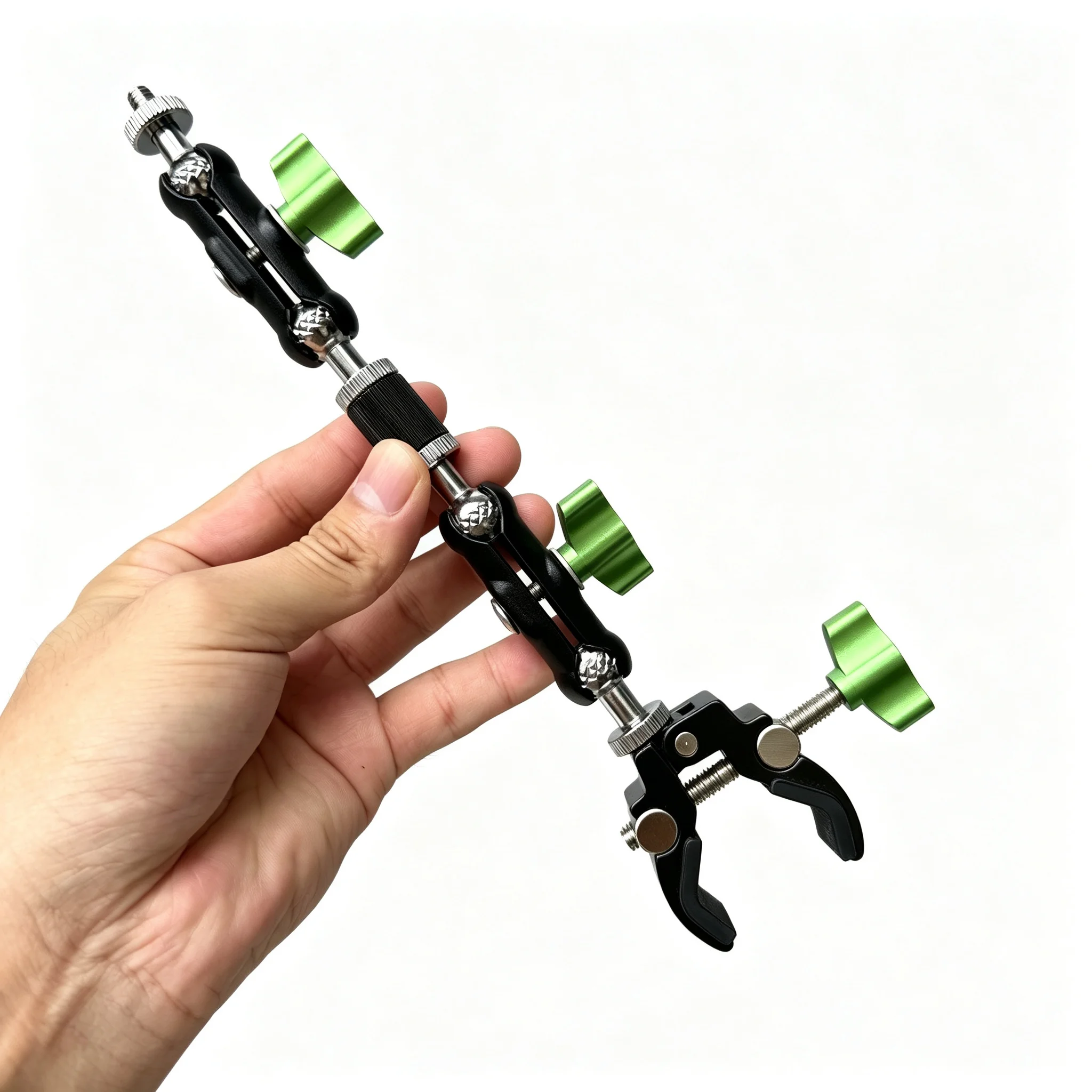 แคลมป์โลหะสำหรับกล้องพร้อมหัวบ - Phone Accessories Video บทวิจารณ์และราคา