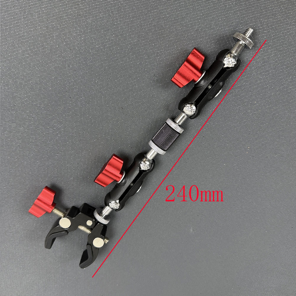แคลมป์โลหะสำหรับกล้องพร้อมหัวบ - Phone Accessories Video บทวิจารณ์และราคา
